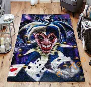 Joker Portrait Area Rug