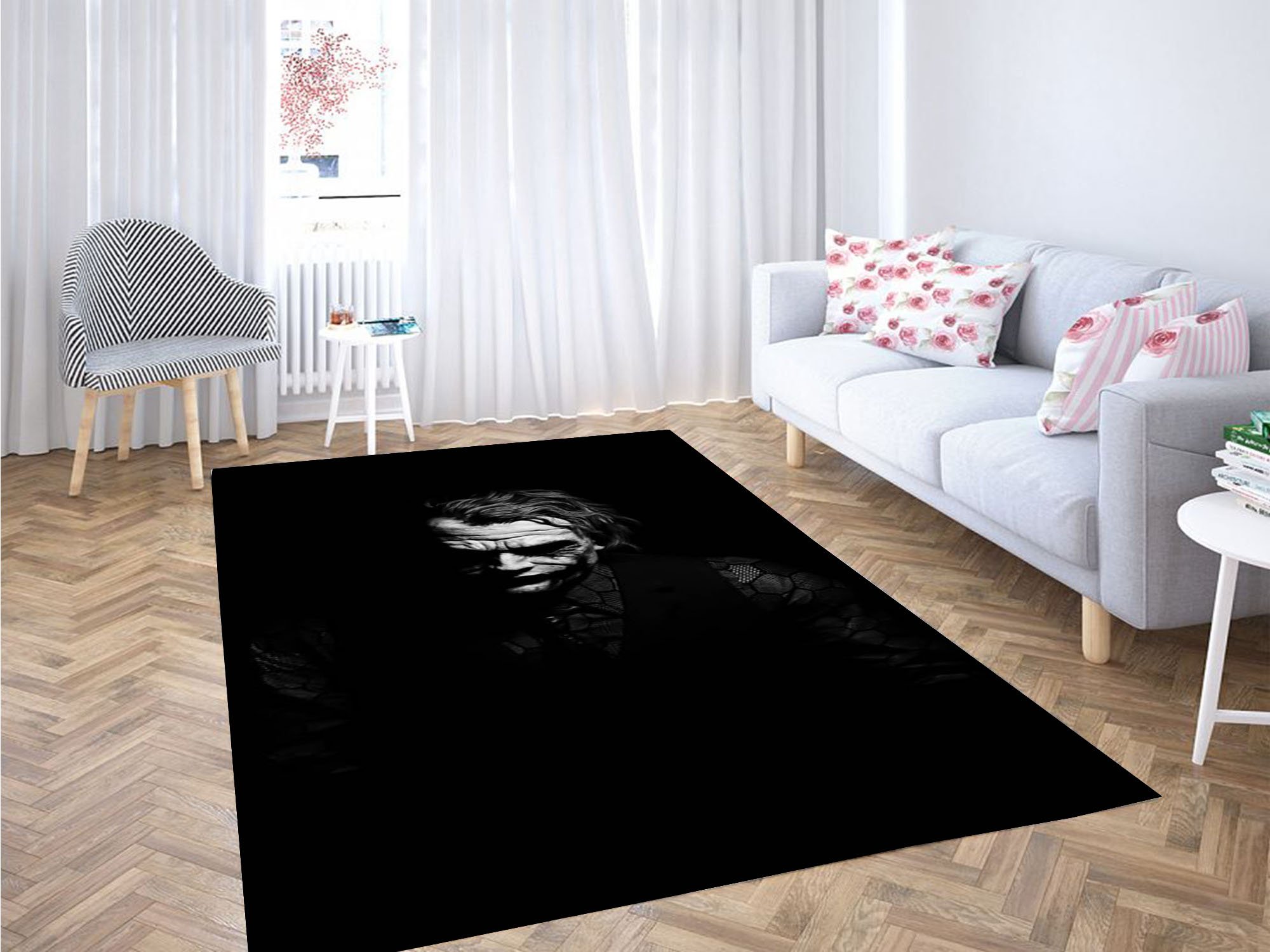Joker Black Wallpaper Carpet Rug 2 Joker Black Wallpaper Carpet Rug