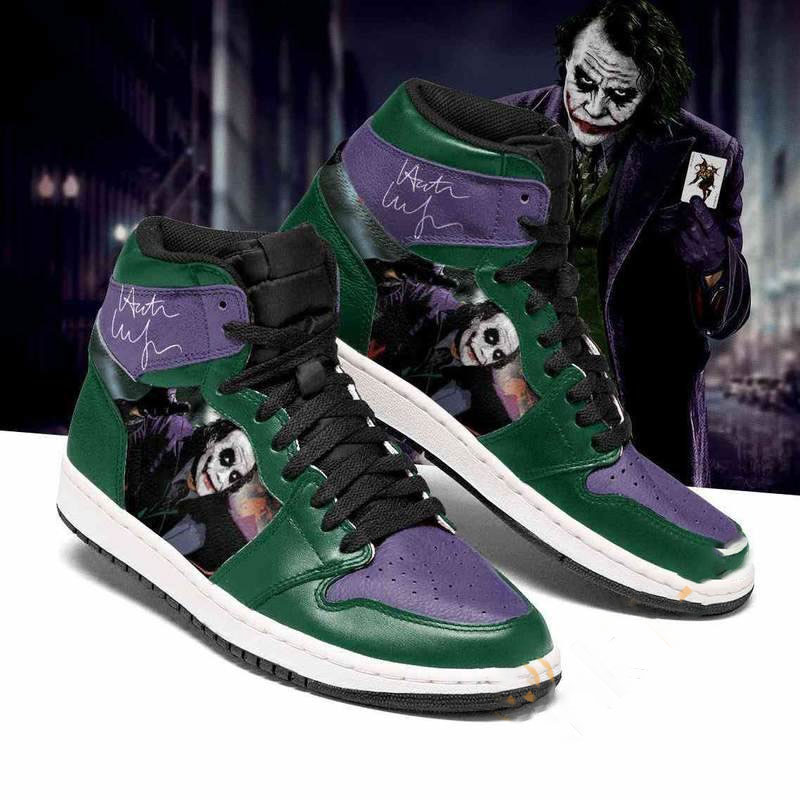 Joker Dc Comics Custom Air Jordan Shoes