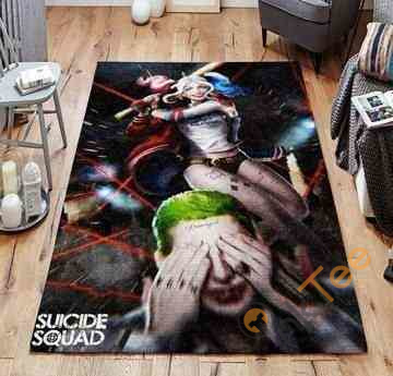Joker Harley Quinn Area Rug