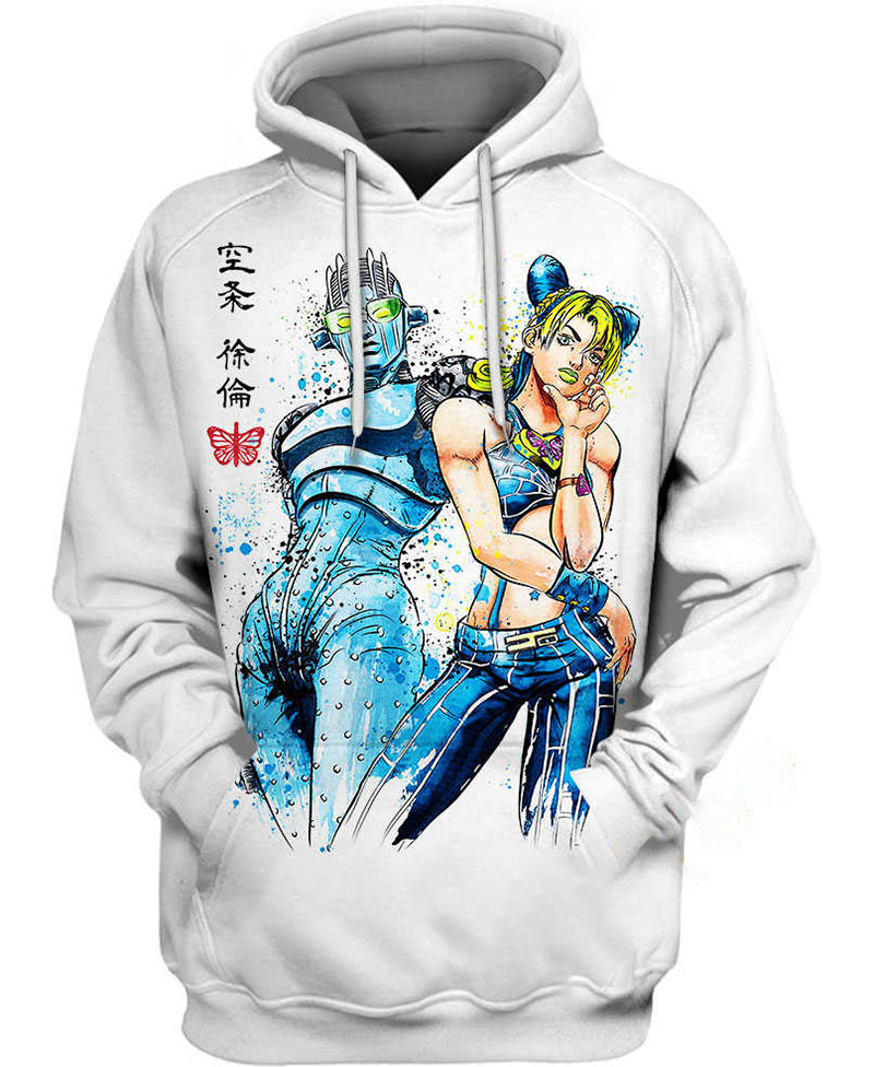 Jolyne Cujoh Hoodie 3D 7 Jolyne Cujoh Hoodie 3D