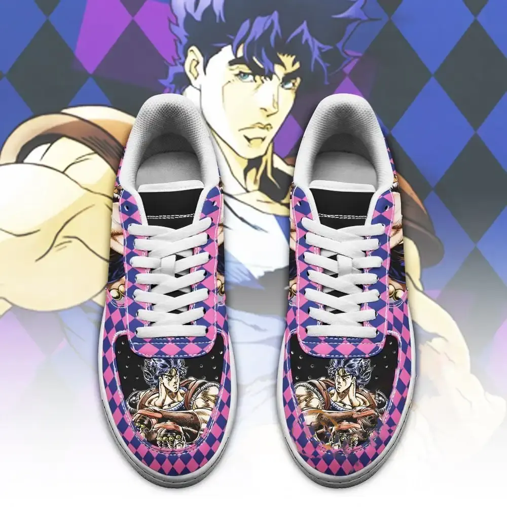 Jonathan Joestar Jojo Anime Fan Gift Idea Amazon Nike Air Force Shoes