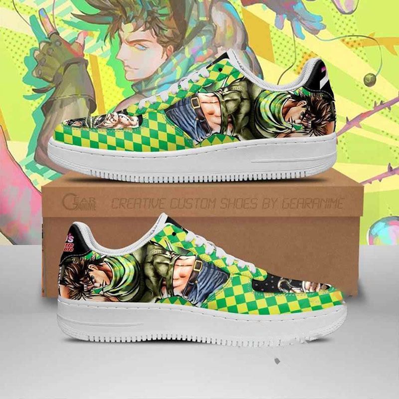 Joseph Joestar Jojo Anime Nike Air Force Shoes