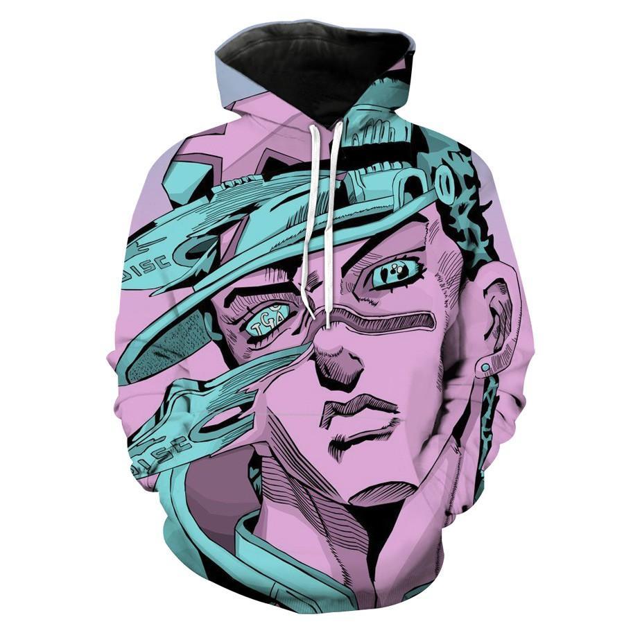 Jotaro Face Cool Jotaro Jojo Hoodie 3D