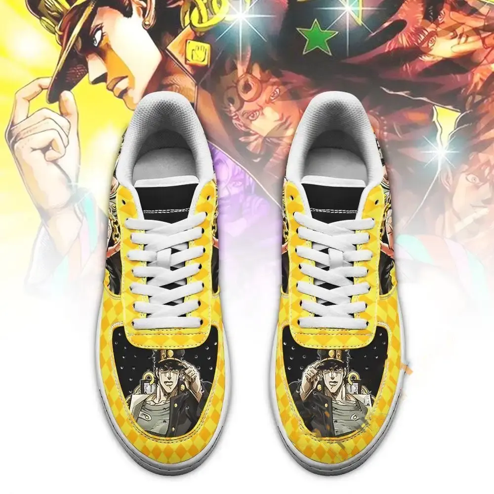 Jotaro Kujo Jojo Anime Fan Gift Idea Amazon Nike Air Force Shoes