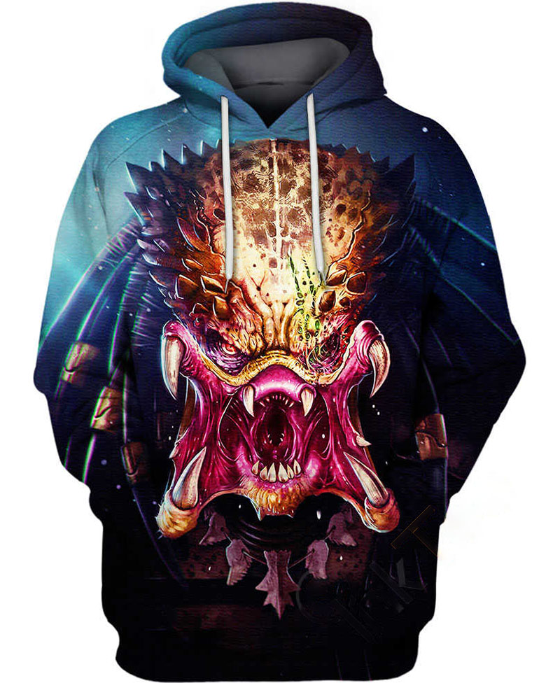Jungle Hunter Head Hoodie 3D 13 Jungle Hunter Head Hoodie 3D