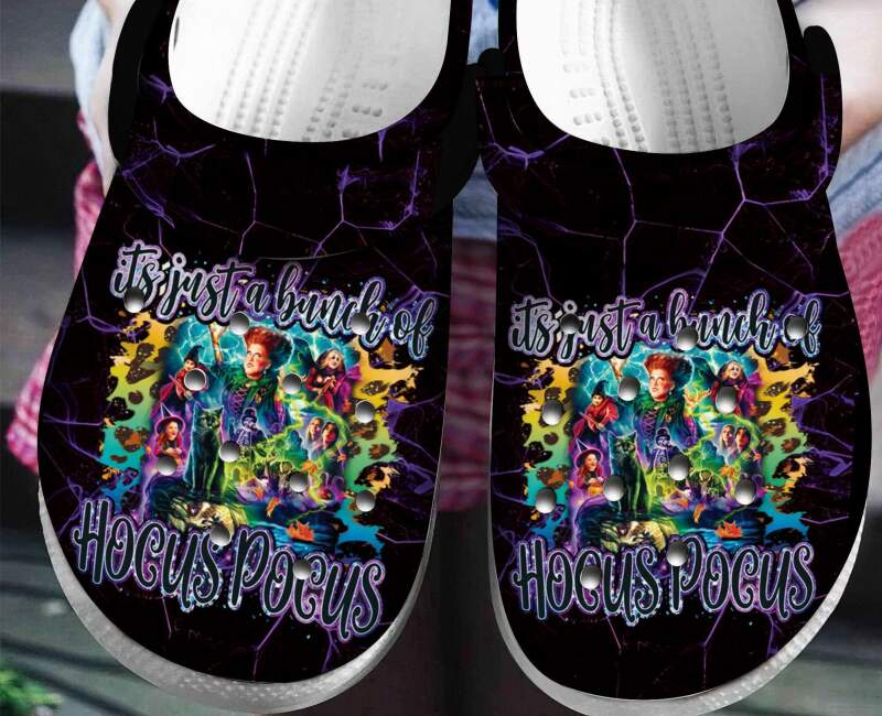 Just A Bunch Of Hocus Pocus Halloween Personalised Crocs Clog Shoes 4 Just A Bunch Of Hocus Pocus Halloween Personalised Crocs Clog Shoes