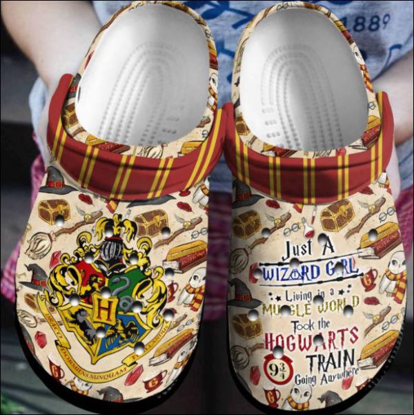 Just A Wizard Girl Crocs Clog Shoes