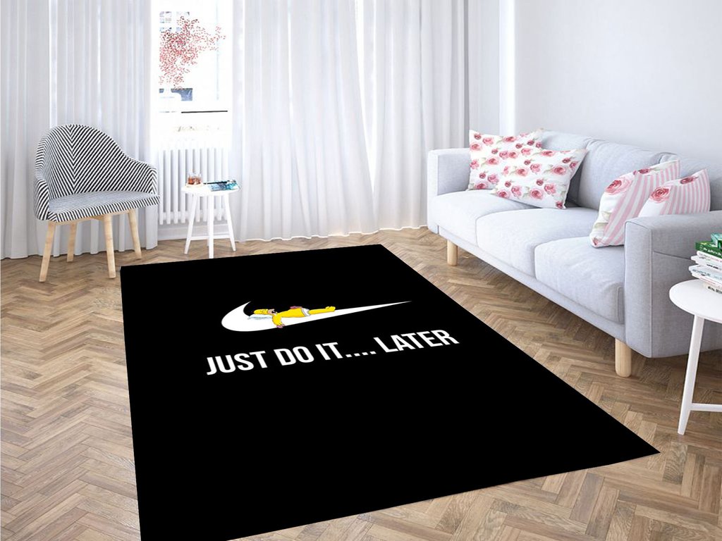 Just Do It Later Homer Sleep Living Room Modern Carpet Rug 13 Just Do It Later Homer Sleep Living Room Modern Carpet Rug