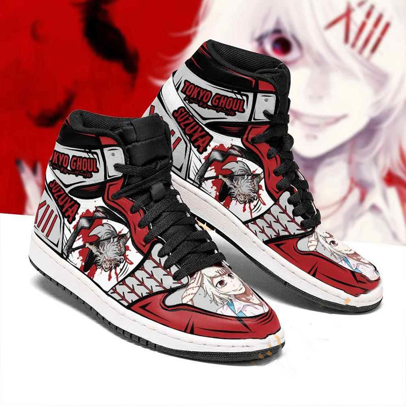 Juuzou Suzuya Custom Tokyo Ghoul Sneakers Anime Air Jordan Shoes