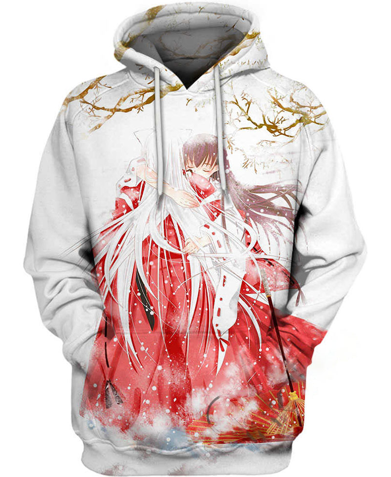 Kagome And Inuyasha Hoodie 3D 15 Kagome And Inuyasha Hoodie 3D