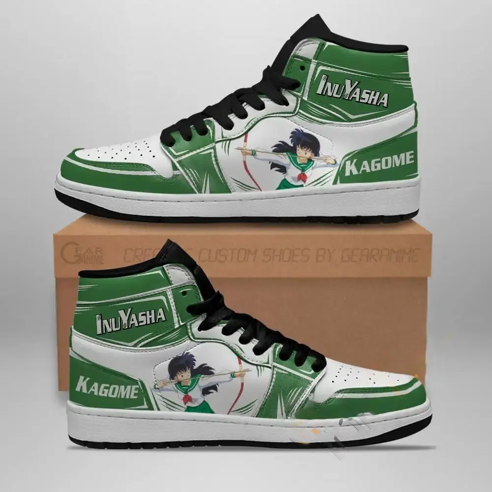 Kagome Inuyasha Anime Leather Amazon Air Jordan Shoes