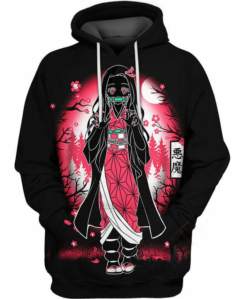 Kamado Nezuko Blossom Hoodie 3D