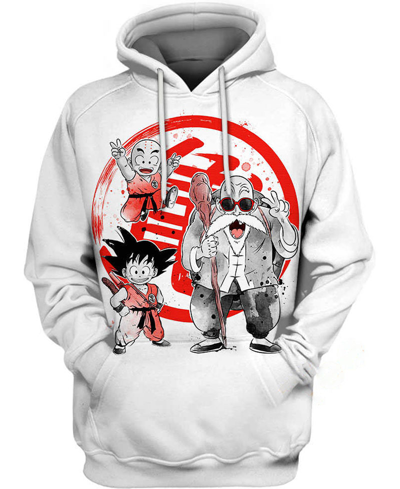 Kame School Sumie Hoodie 3D