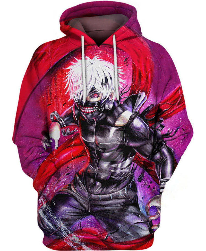 Kaneki Ken Kakugan Hoodie 3D 8 Kaneki Ken Kakugan Hoodie 3D