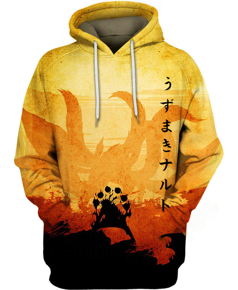 Kanji Naruto Uzumaki Hoodie 3D 15 Kanji Naruto Uzumaki Hoodie 3D