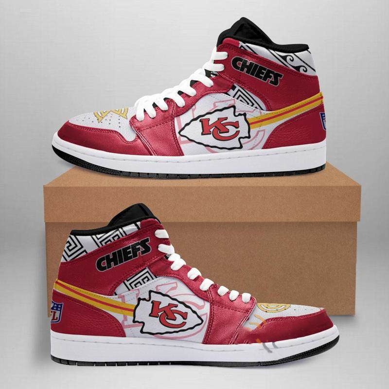 Kansas City Chiefs Custom Air Jordan Shoes 3 Kansas City Chiefs Custom Air Jordan Shoes