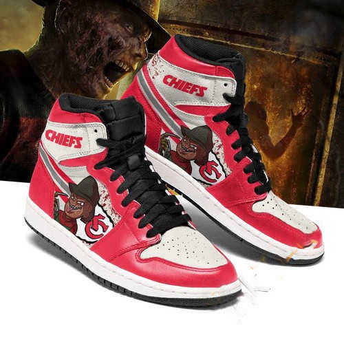 Kansas City Chiefs Horror Custom Air Jordan Shoes 15 Kansas City Chiefs Horror Custom Air Jordan Shoes