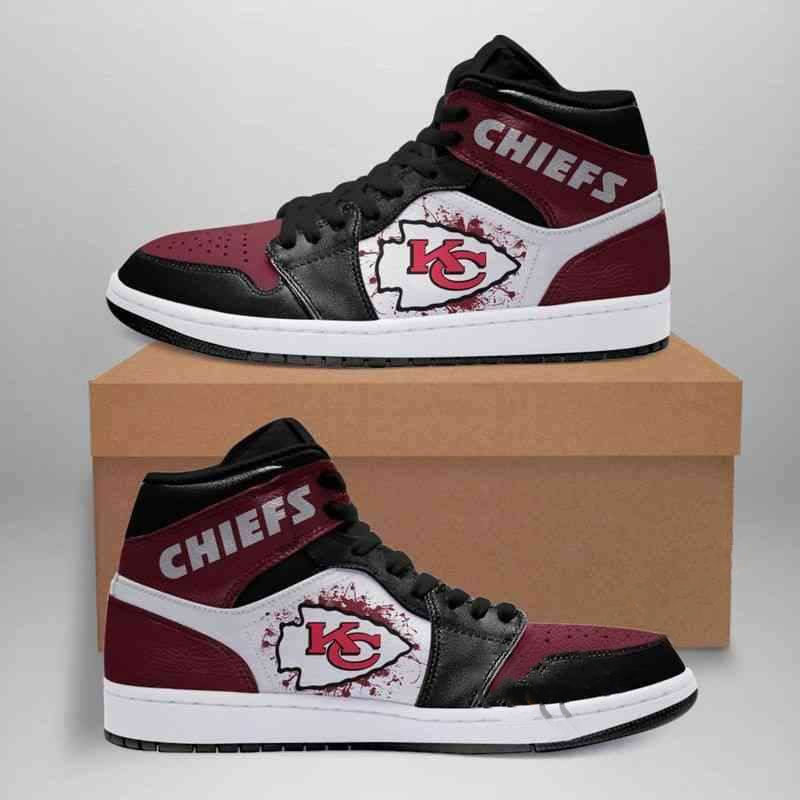 Kansas City Chiefs Nfl Custom Air Jordan Shoes