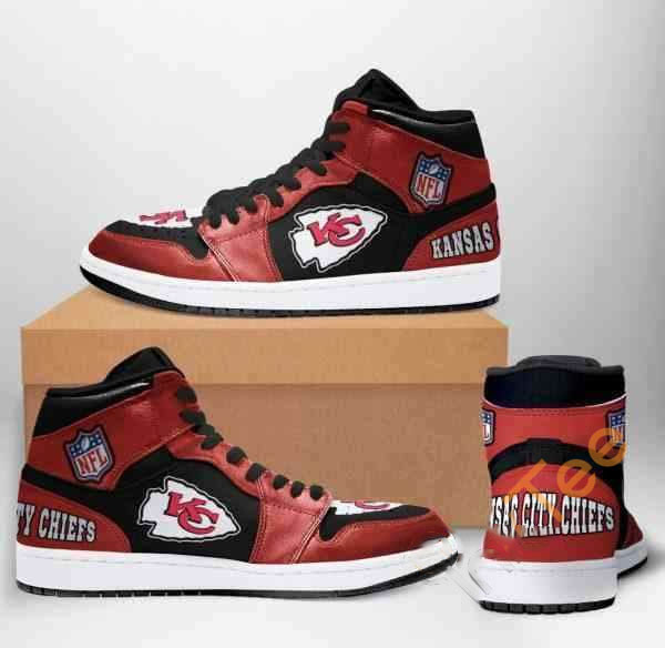 Kansas City Chiefs Nfl Football Custom Air Jordan Shoes
