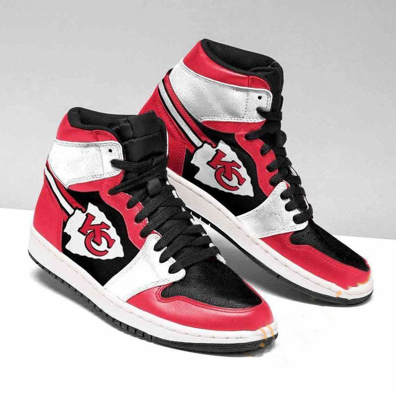 Kansas City Chiefs Nfl Football Custom Air Jordan Shoes 2 Kansas City Chiefs Nfl Football Custom Air Jordan Shoes