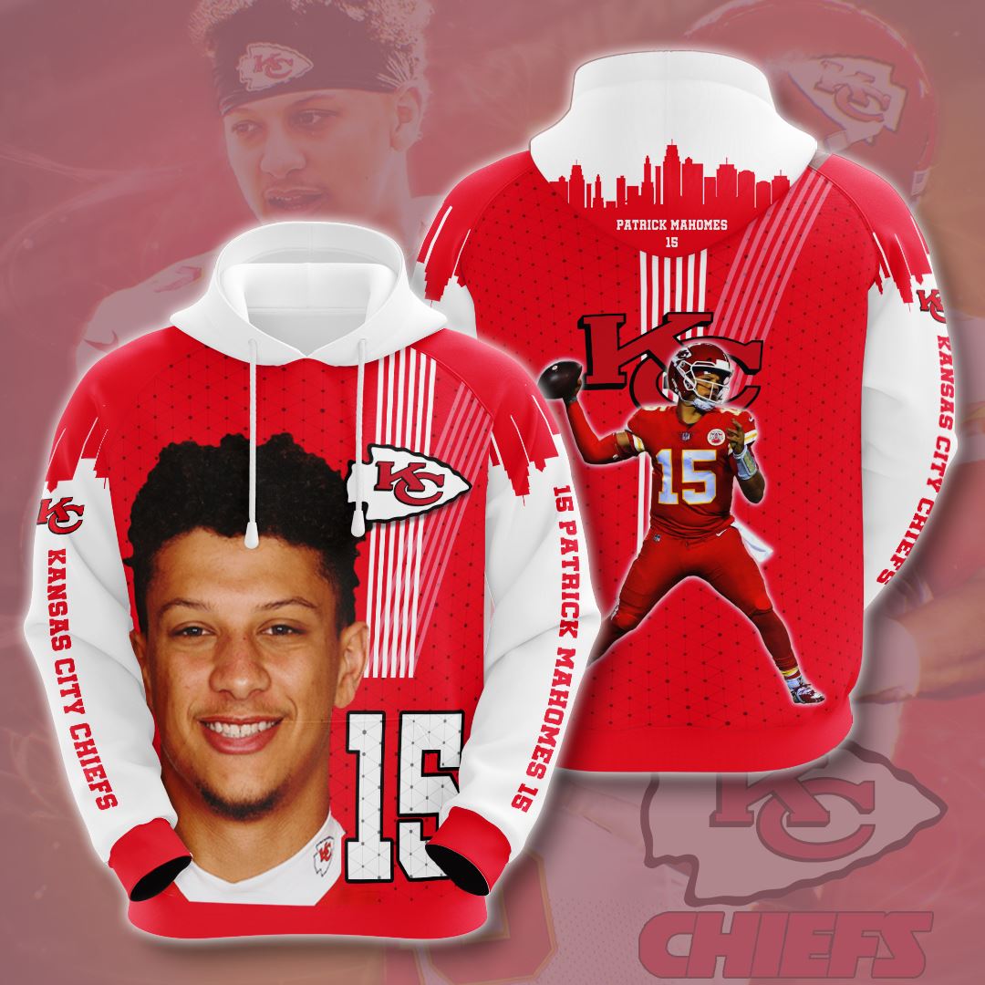 Kansas City Chiefs Custom Hoodie 3D 10 Kansas City Chiefs Custom Hoodie 3D