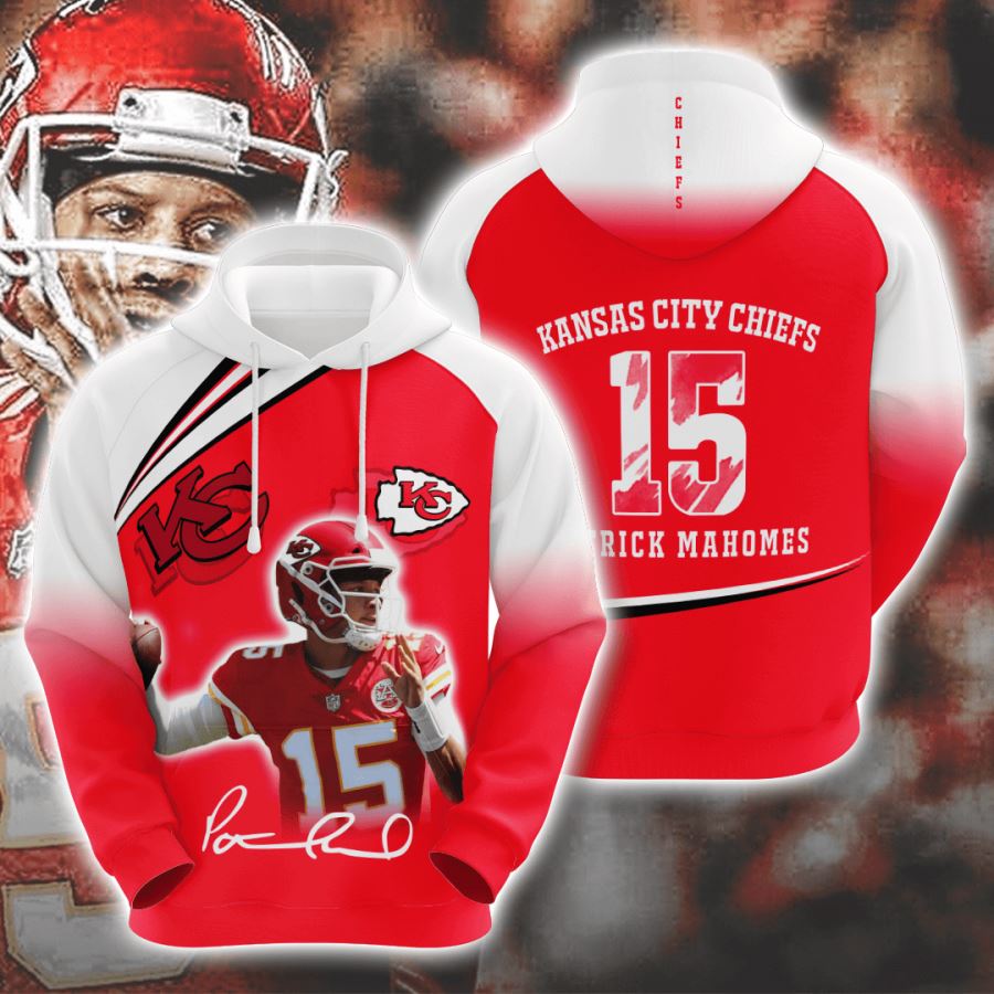 Kansas City Chiefs Custom Hoodie 3D 1 Kansas City Chiefs Custom Hoodie 3D