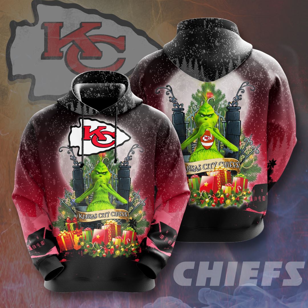 Kansas City Chiefs Custom Hoodie 3D 6 Kansas City Chiefs Custom Hoodie 3D