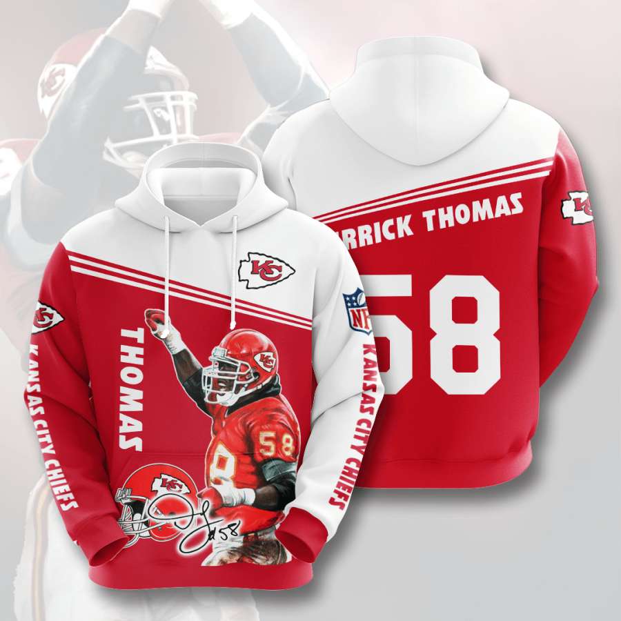 Kansas City Chiefs Custom Hoodie 3D 5 Kansas City Chiefs Custom Hoodie 3D