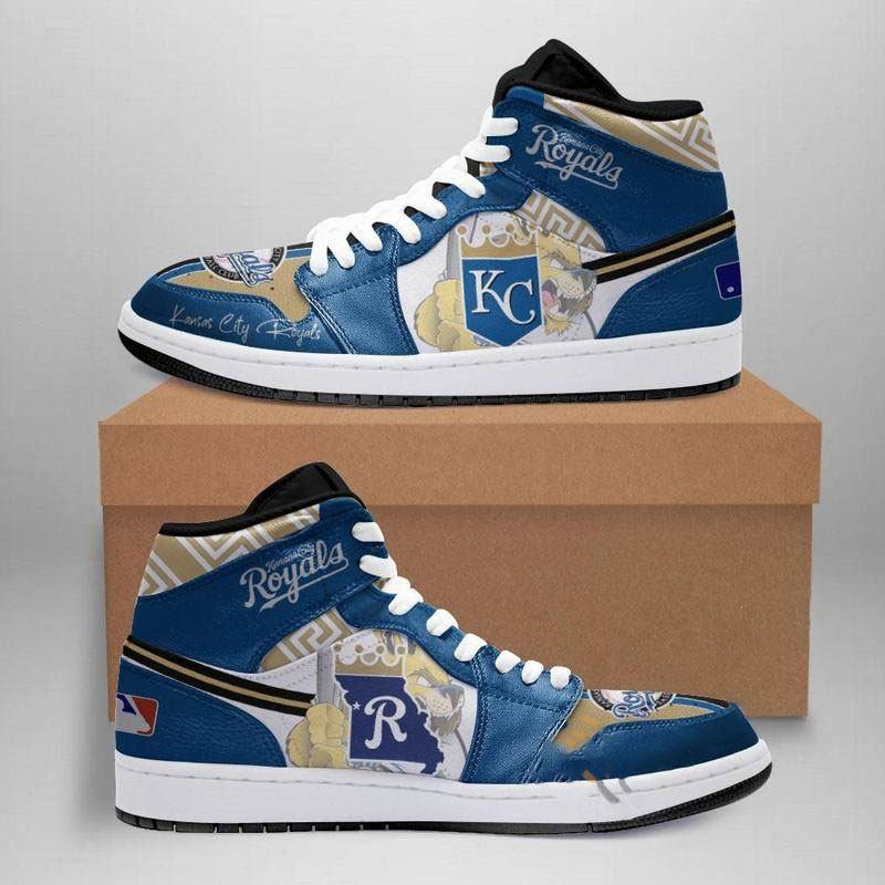 Kansas City Royals Custom Air Jordan Shoes