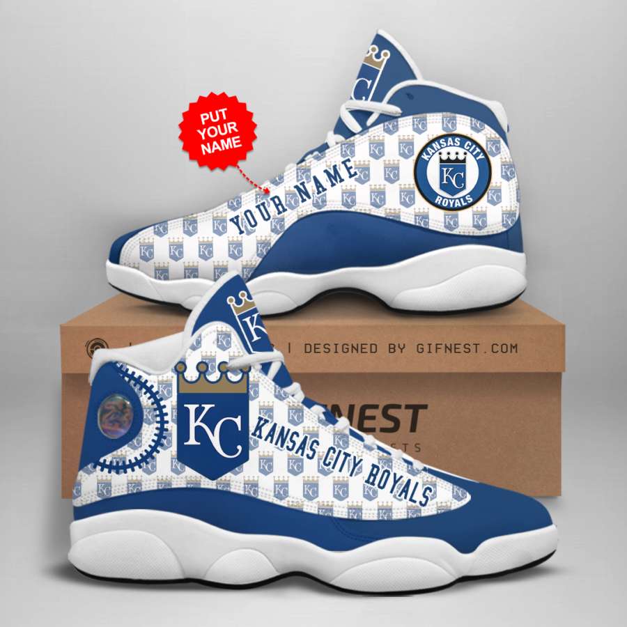 Kansas City Royals Custom Air Jordan Shoes