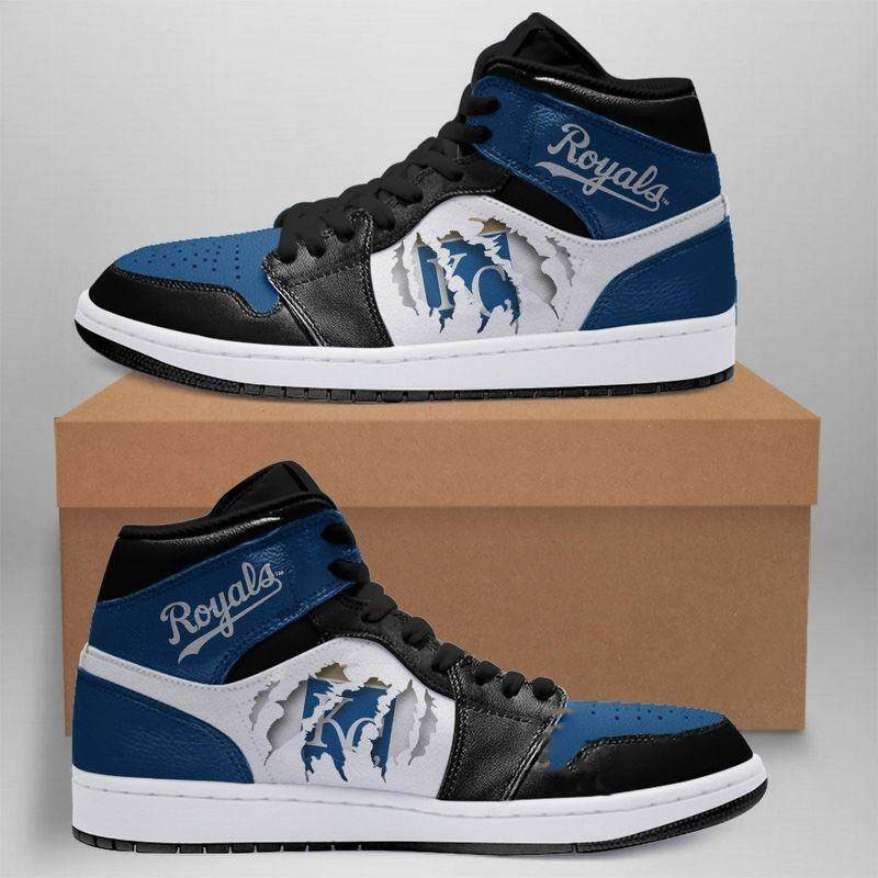 Kansas City Royals Mlb Custom Air Jordan Shoes 11 Kansas City Royals Mlb Custom Air Jordan Shoes