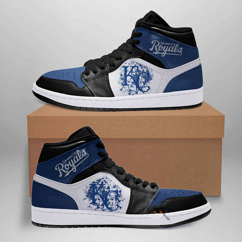 Kansas City Royals Mlb Custom Air Jordan Shoes