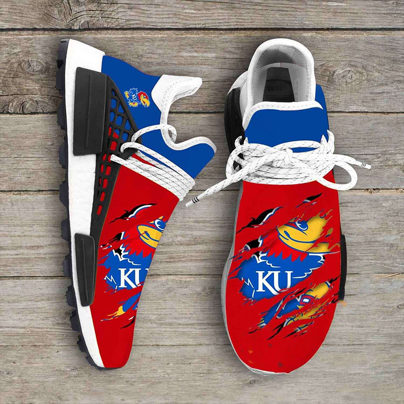 Kansas Jayhawks Ncaa NMD Human Shoes
