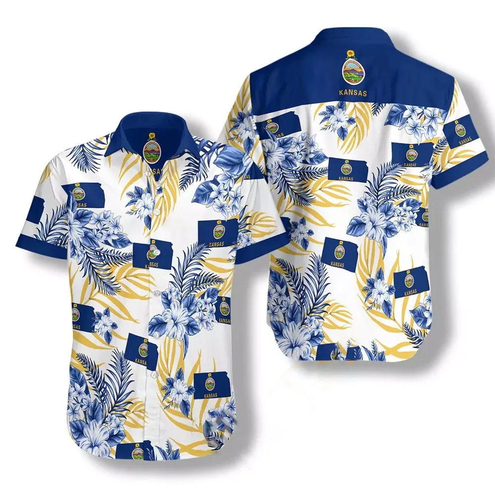 Kansas Proud Hawaiian shirts