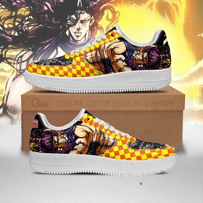 Kars Jojo’s Bizarre Adventure Anime Nike Air Force Shoes