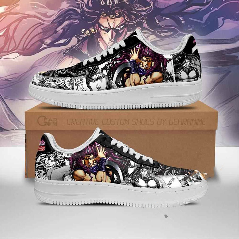 Kars Manga Style Jojo’s Anime Nike Air Force Shoes