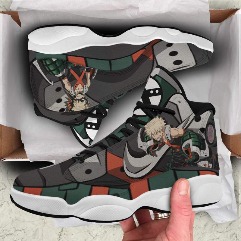 Katsuki Bakugou My Hero Academia Anime Air Jordan Shoes