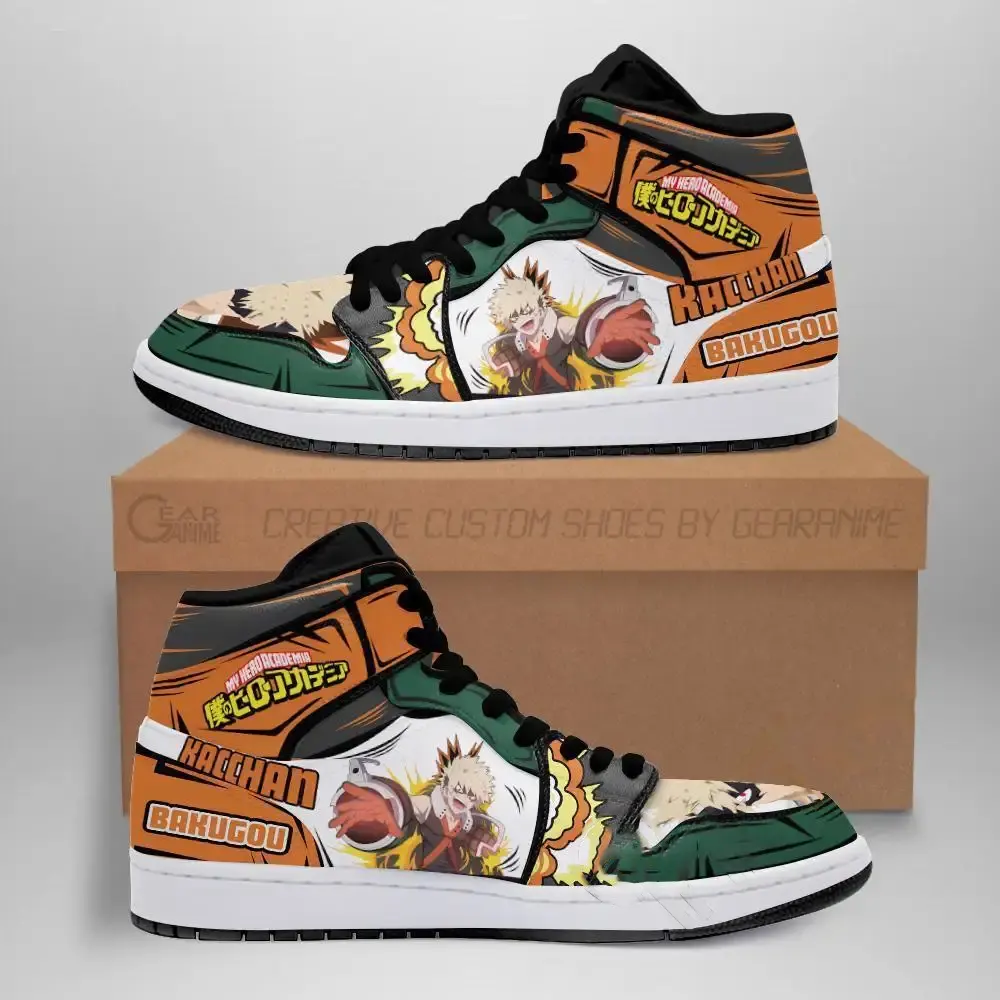 Katsuki Kacchan Custom My Hero Academia Anime Amazon Air Jordan Shoes