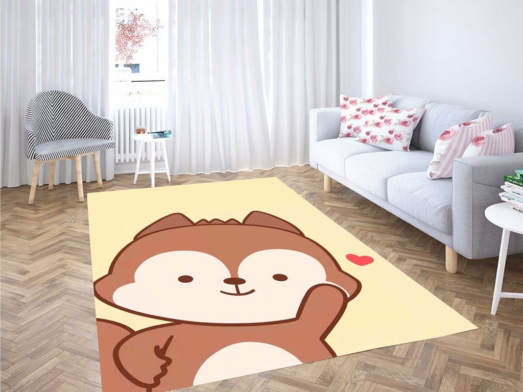 Kawaii Love Cartoon Living Room Modern Carpet Rug 15 Kawaii Love Cartoon Living Room Modern Carpet Rug