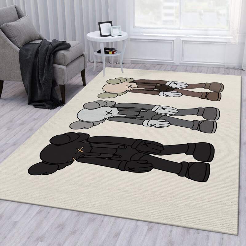 Kaws Small Lie Set Area Rug 2 Kaws Small Lie Set Area Rug