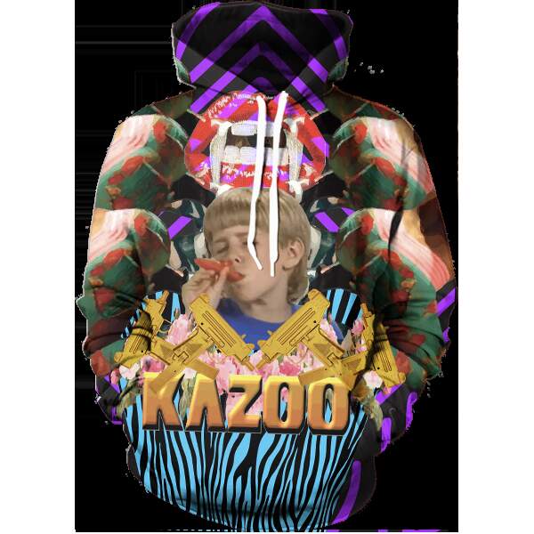 Kazoo Kid Funny Memes Hoodie 3D