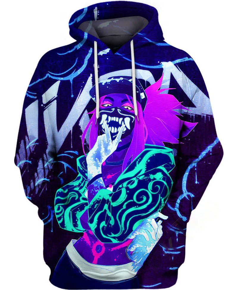 K/da Akali Hoodie 3D