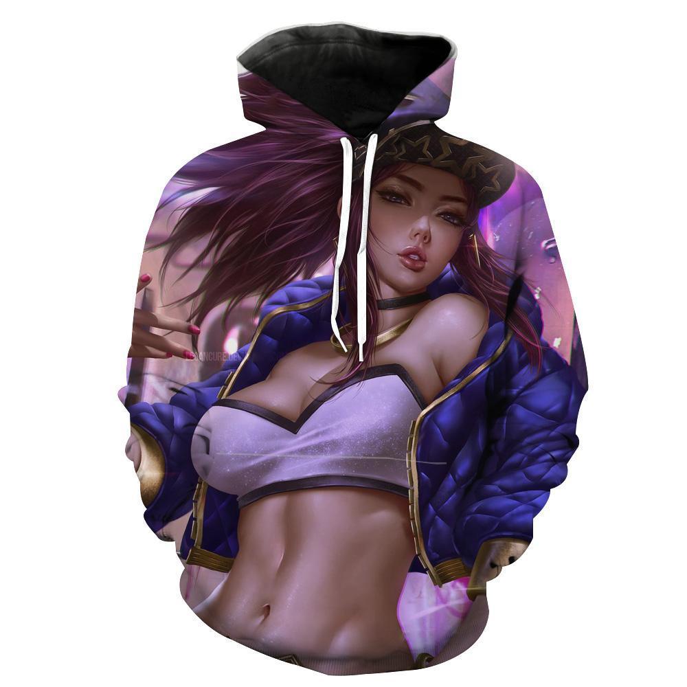 Kda Akali Epic Kda Akali League Of Legends Hoodie 3D