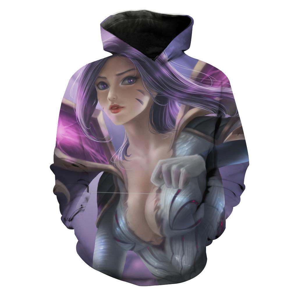 Kda Kaisa Sexy Sexy Kaisa Leauge Of Legends Hoodie 3D