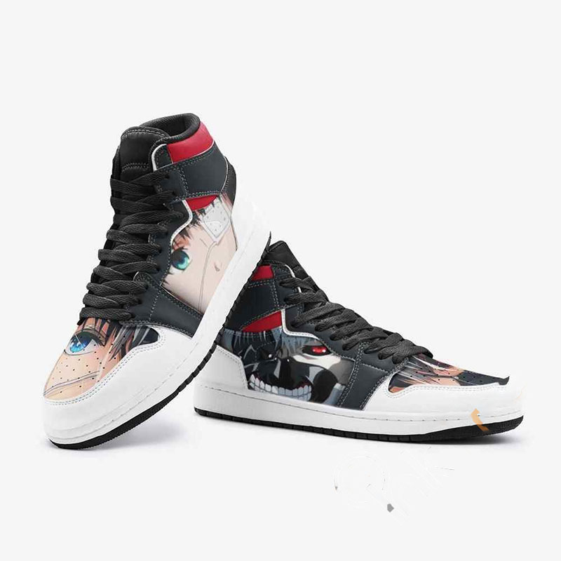 Ken Kaneki V2 Tokyo Ghoul Custom Air Jordan Shoes