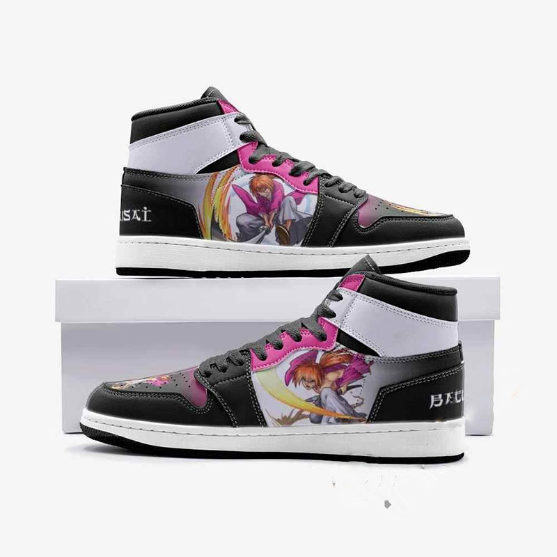 Kenshin Battousai Samurai X Custom Air Jordan Shoes 5 Kenshin Battousai Samurai X Custom Air Jordan Shoes