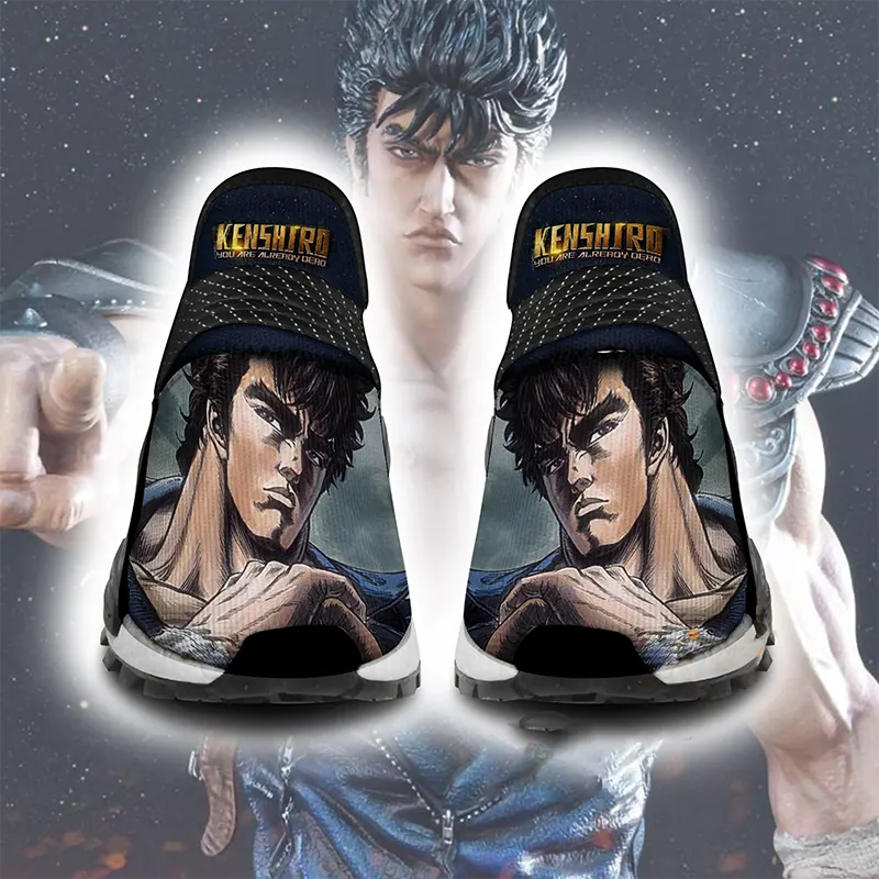 Kenshiro Sporty Fist Of The North Star Anime Amazon NMD Human Shoes