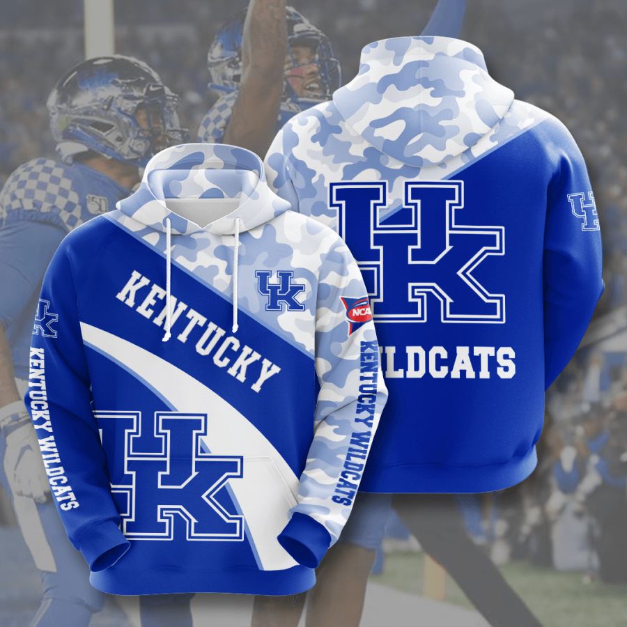 Kentucky Wildcats Custom Hoodie 3D 3 Kentucky Wildcats Custom Hoodie 3D
