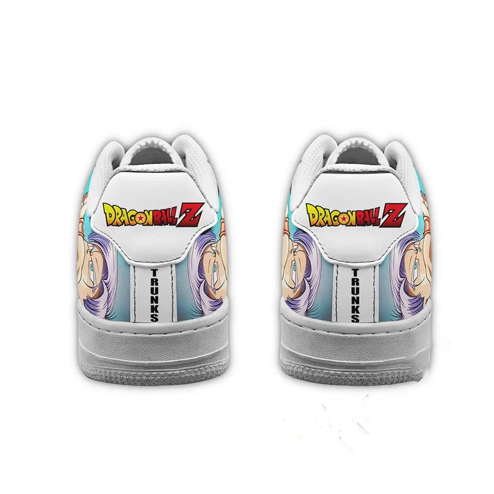 Kid Trunks Dragon Ball Z Anime Fan Gift Amazon Nike Air Force Shoes